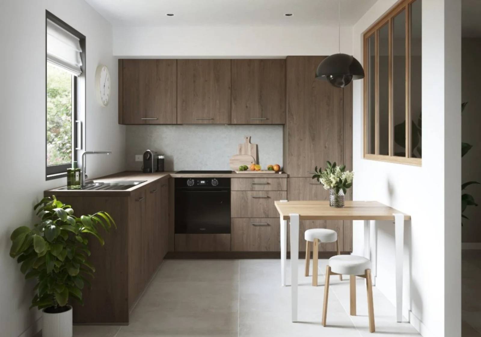 Cuisine Luna implantation en L