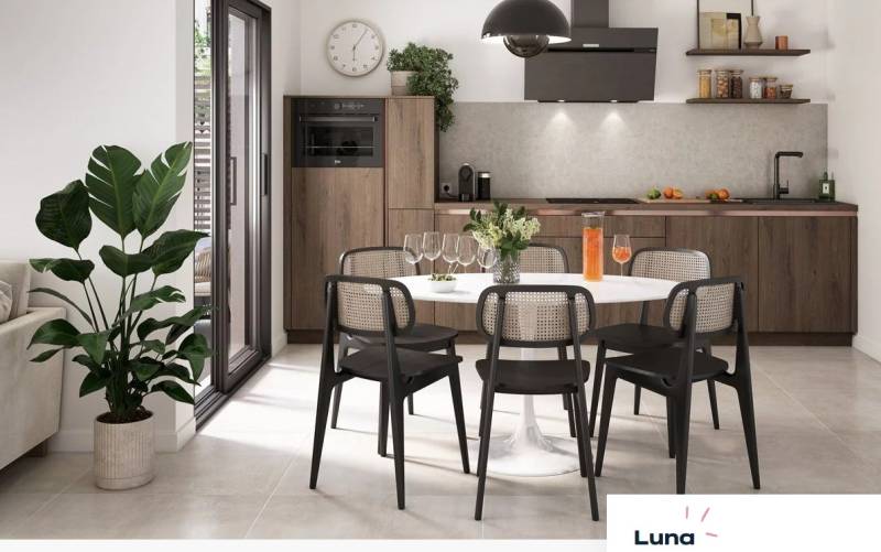 Cuisine Luna Ixina implantation linéaire 