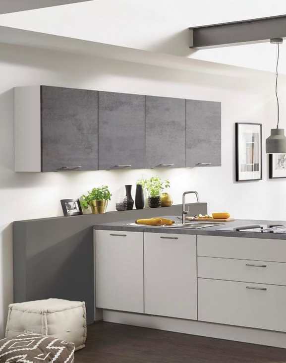 Prendre rendez-vous avec un cuisiniste Ixina pour transformer votre cuisine en L avec ajout d'un plan de travail à Bordeaux Mérignac