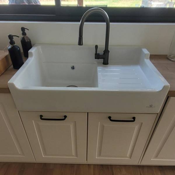 Evier timbre poste à Belin Beliet